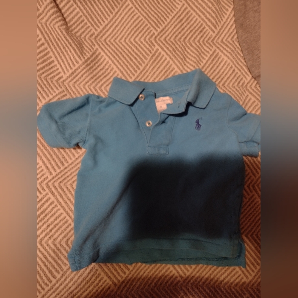 Blue Kids Polo Shirt